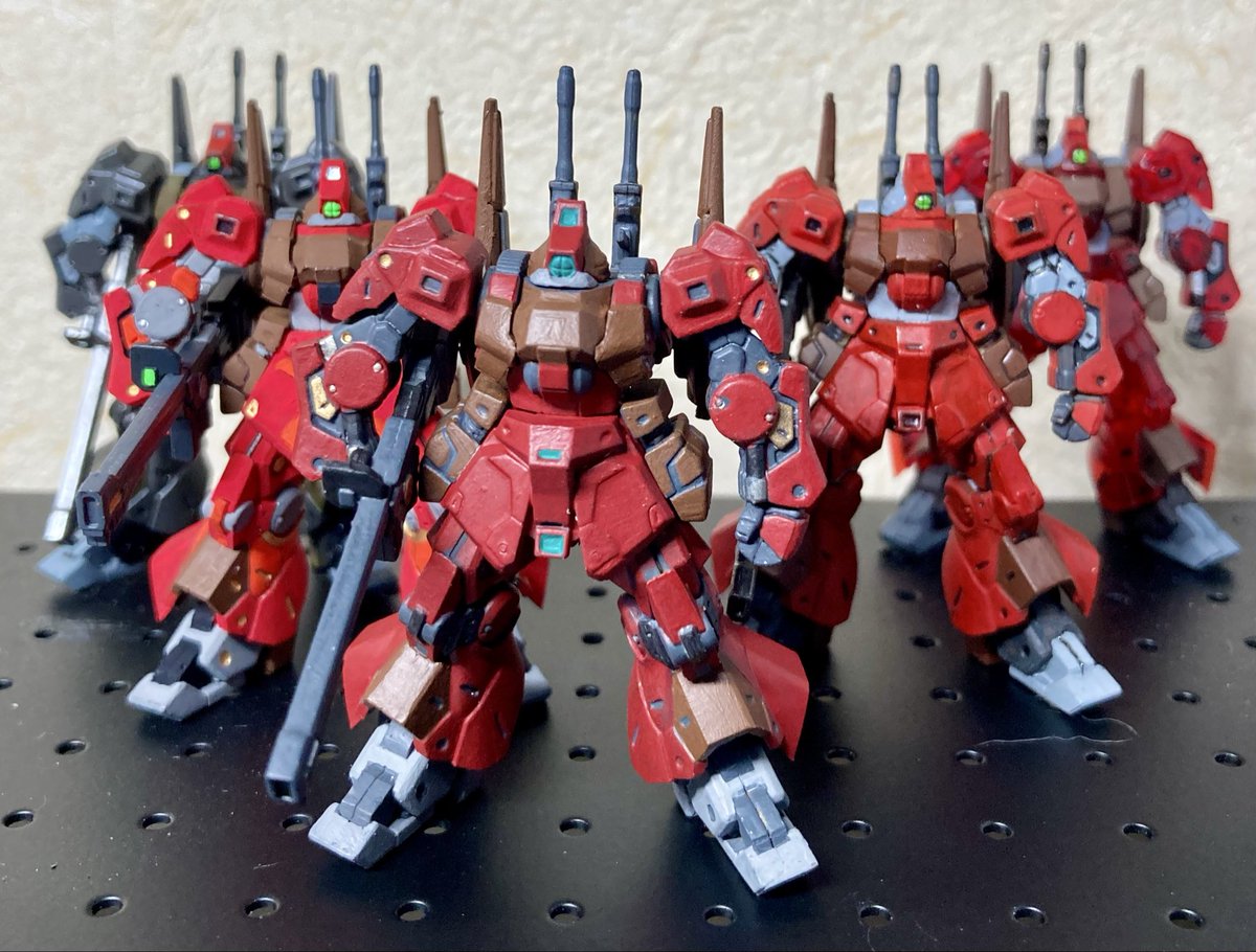 #ガンダムアーティファクト
5体目のリックディアスが完成しました。
変わり映えは無いですが、割とお気に入りです。