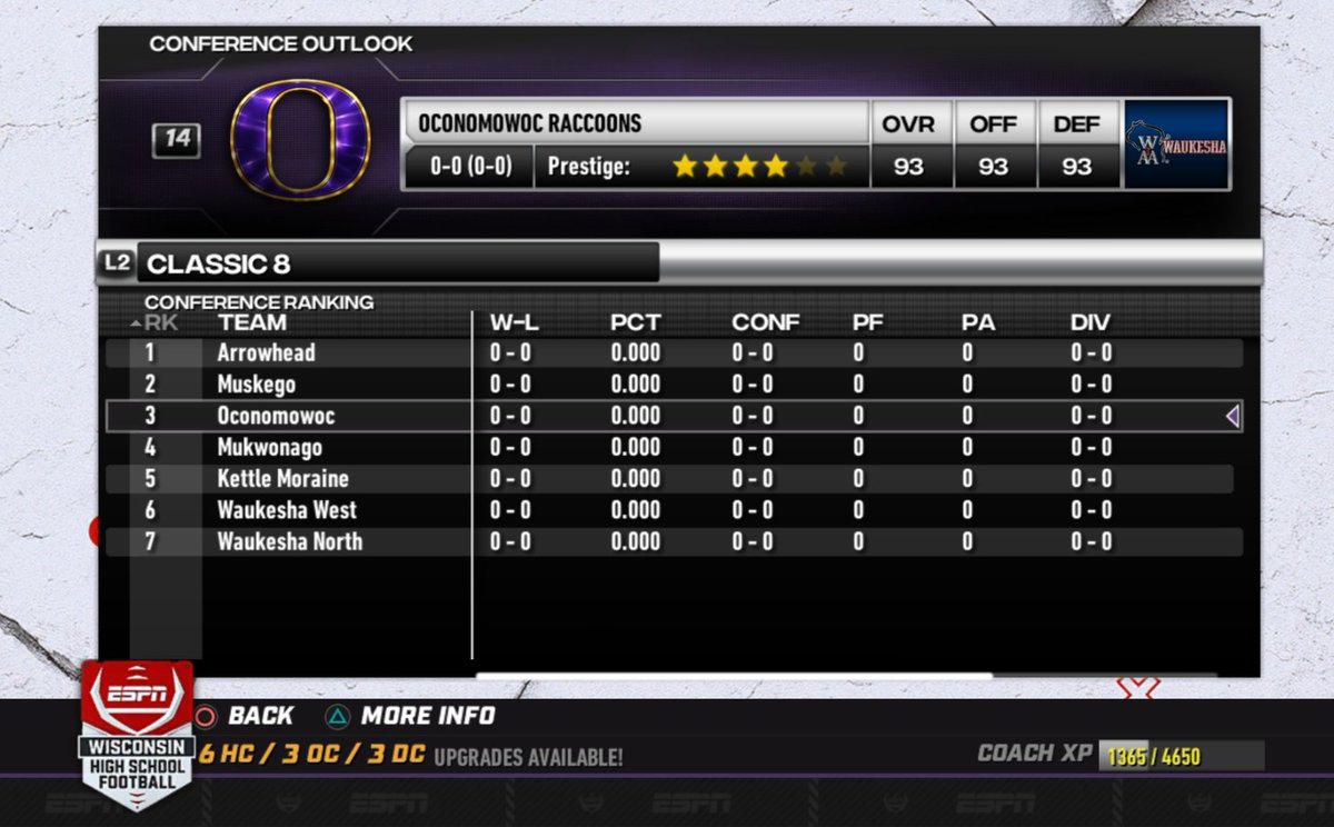 Wisconsin High School Football Mod tweet media