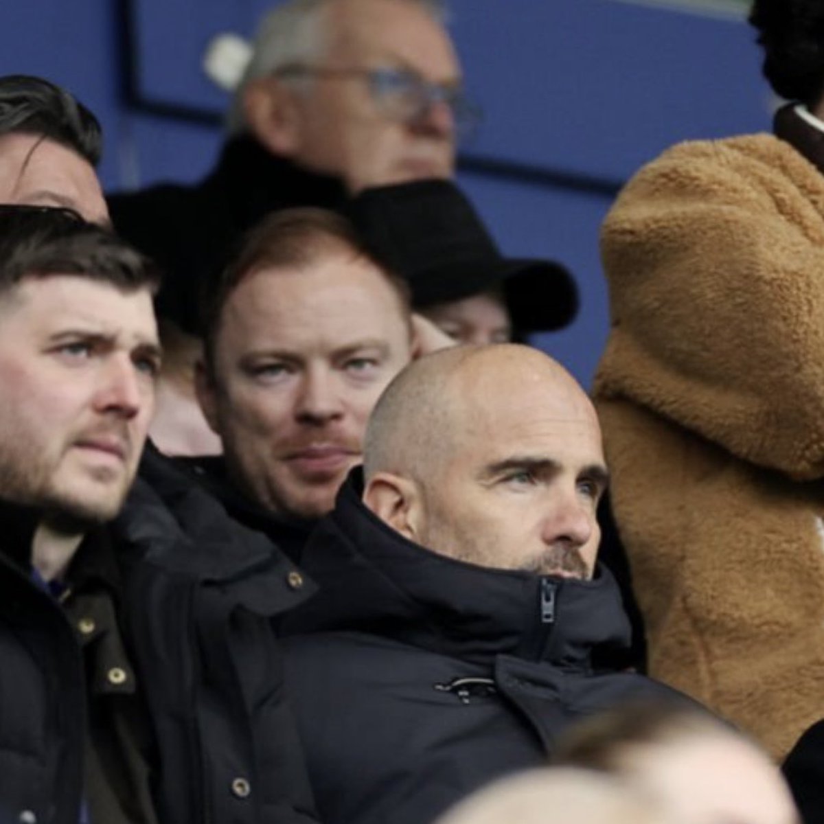 Is that James McCarron, the new Technical Director behind Enzo?  #lcfc