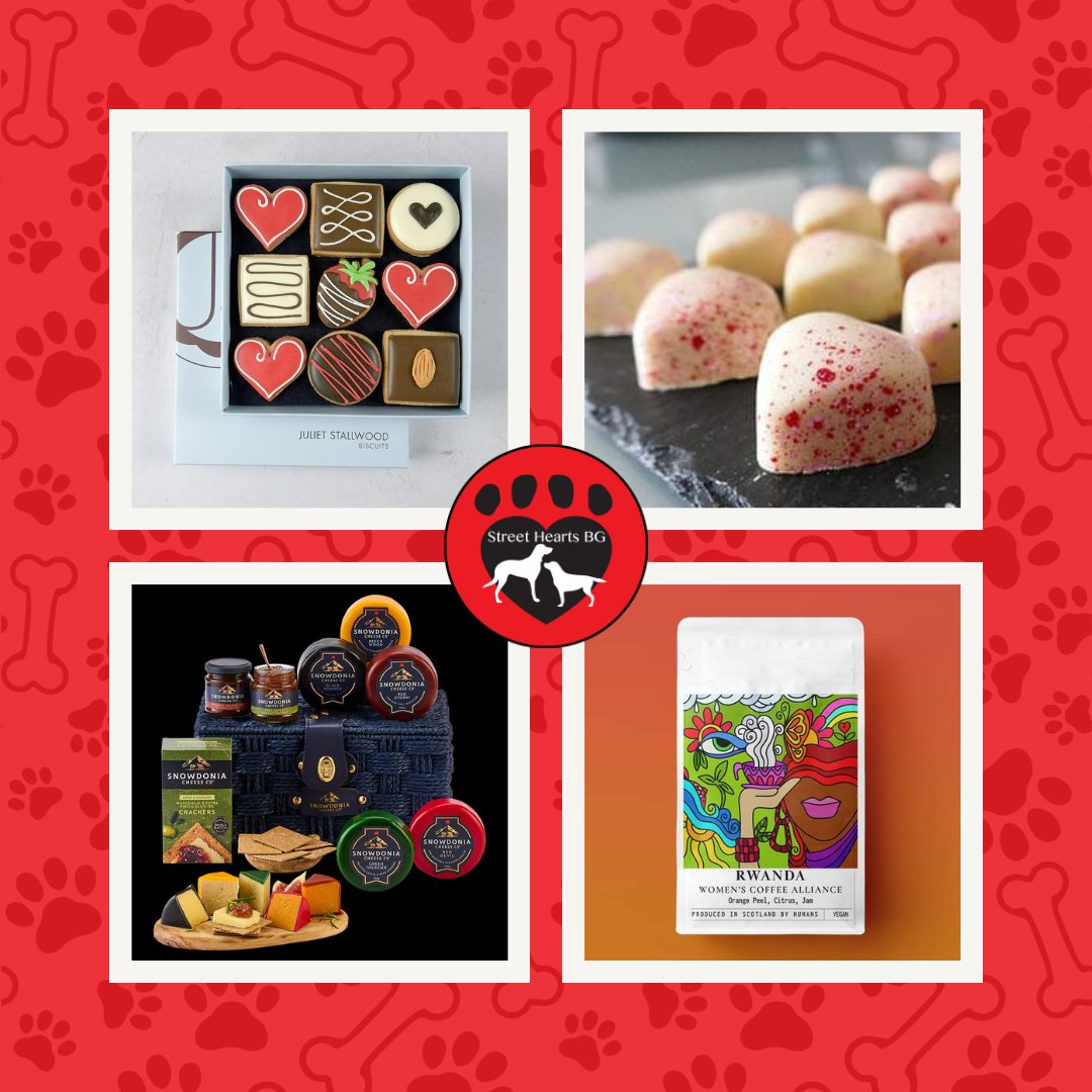StreetHeartsBG's tweet image. One week left to enter! Win a prize bundle including a cheese hamper, chocolates, coffee, and more! Tickets cost £2 each. Every penny supports stray and abandoned dogs in Bulgaria. Enter here: bit.ly/SHBGRaffle! Closes 12pm on March 8th 2026.

#Raffle #Prizes