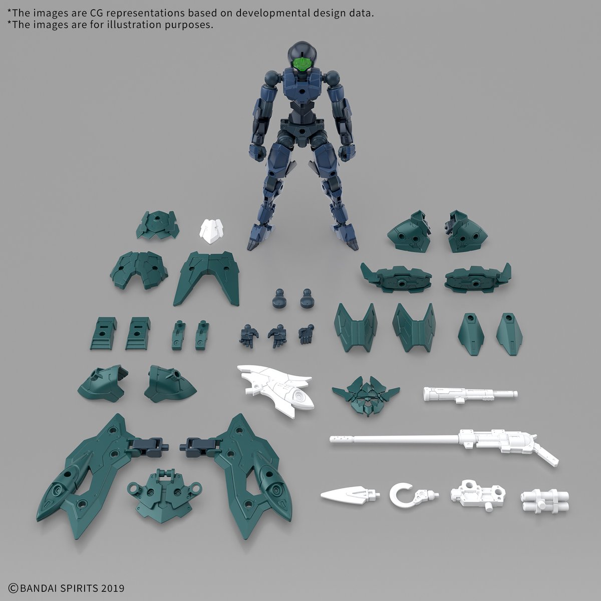 BandaiHobbyUS's tweet photo. 【30ML NEW ITEM Information📣】
30MM 1/144 EXM-A9p SPINATIO (PIRATE TYPE)

#30MM #30ML #Plasticmodelkit https://t.co/eUYSCn5AGn