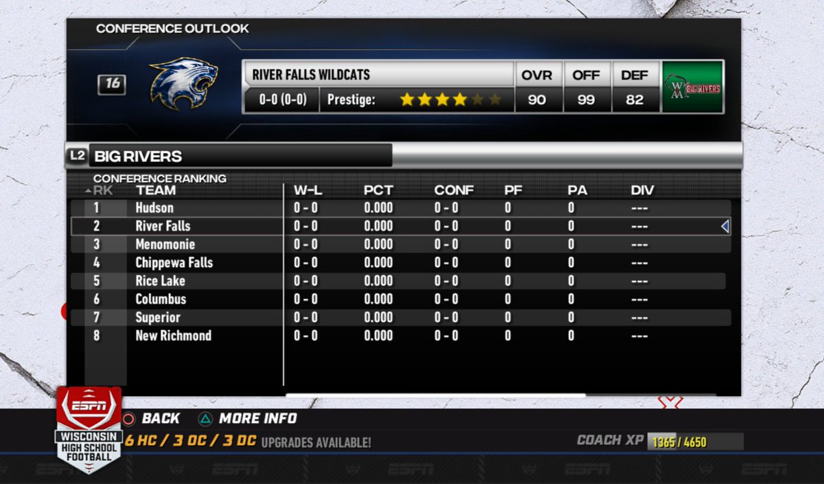 Wisconsin High School Football Mod tweet media