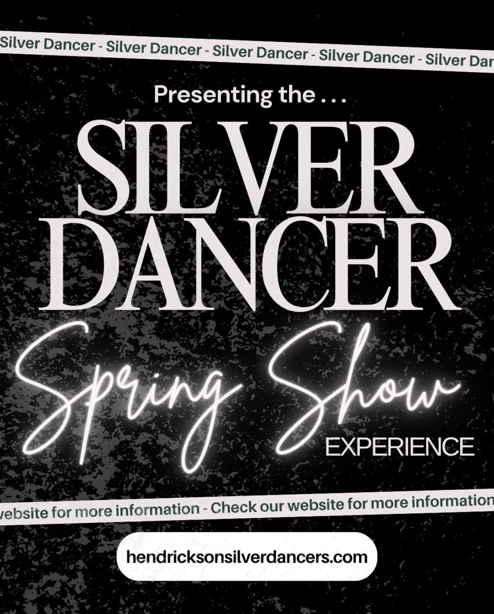 silverdancers's tweet photo. Join us for our annual Silver Dancer Intensive on March 26th from 5:30 - 7:30 pm! Participants will learn combos to various styles, such as Jazz, Hip Hop, and more! Deadline to register is Thursday March 5th (To qualify for a T - Shirt)🤍 https://t.co/4RTlzHqx4w