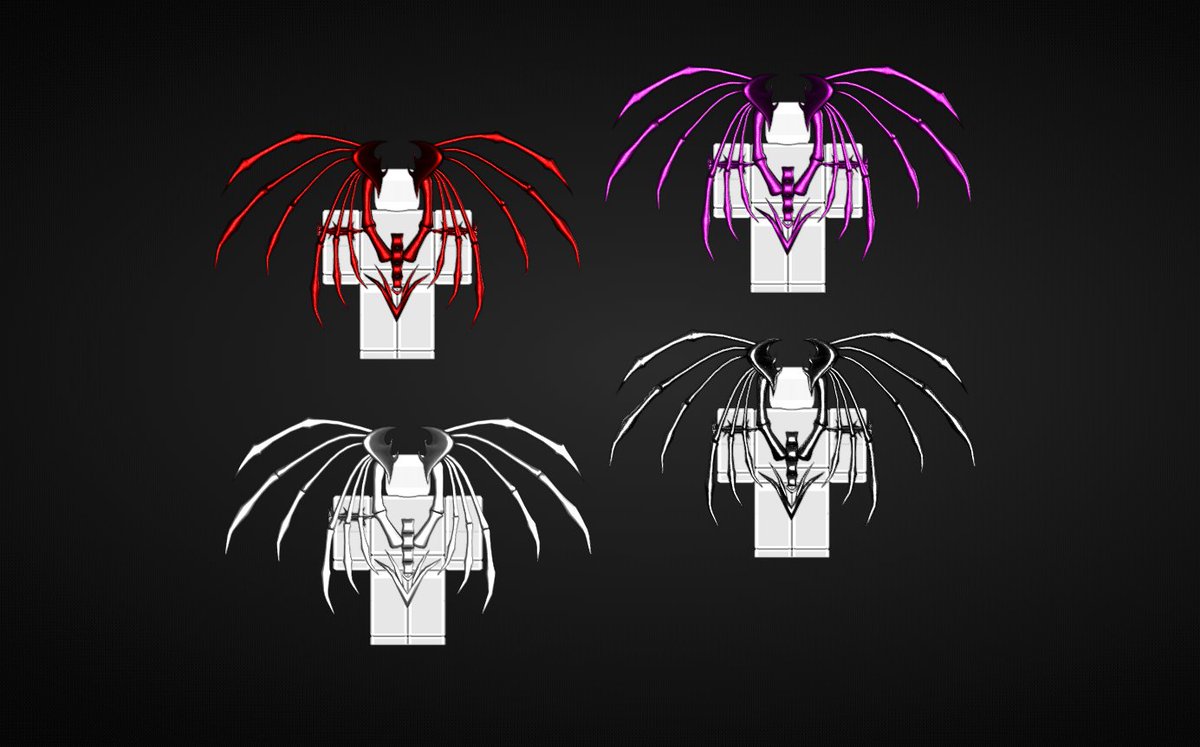 AymaneStudio's tweet photo. skeleton wings costum roblox ugc
-coms opened- 
Discord username: elkorri
📷  made by me . 📷
  #3dart #wings3d #RobloxUGC #blender https://t.co/0hKjrEHqiD