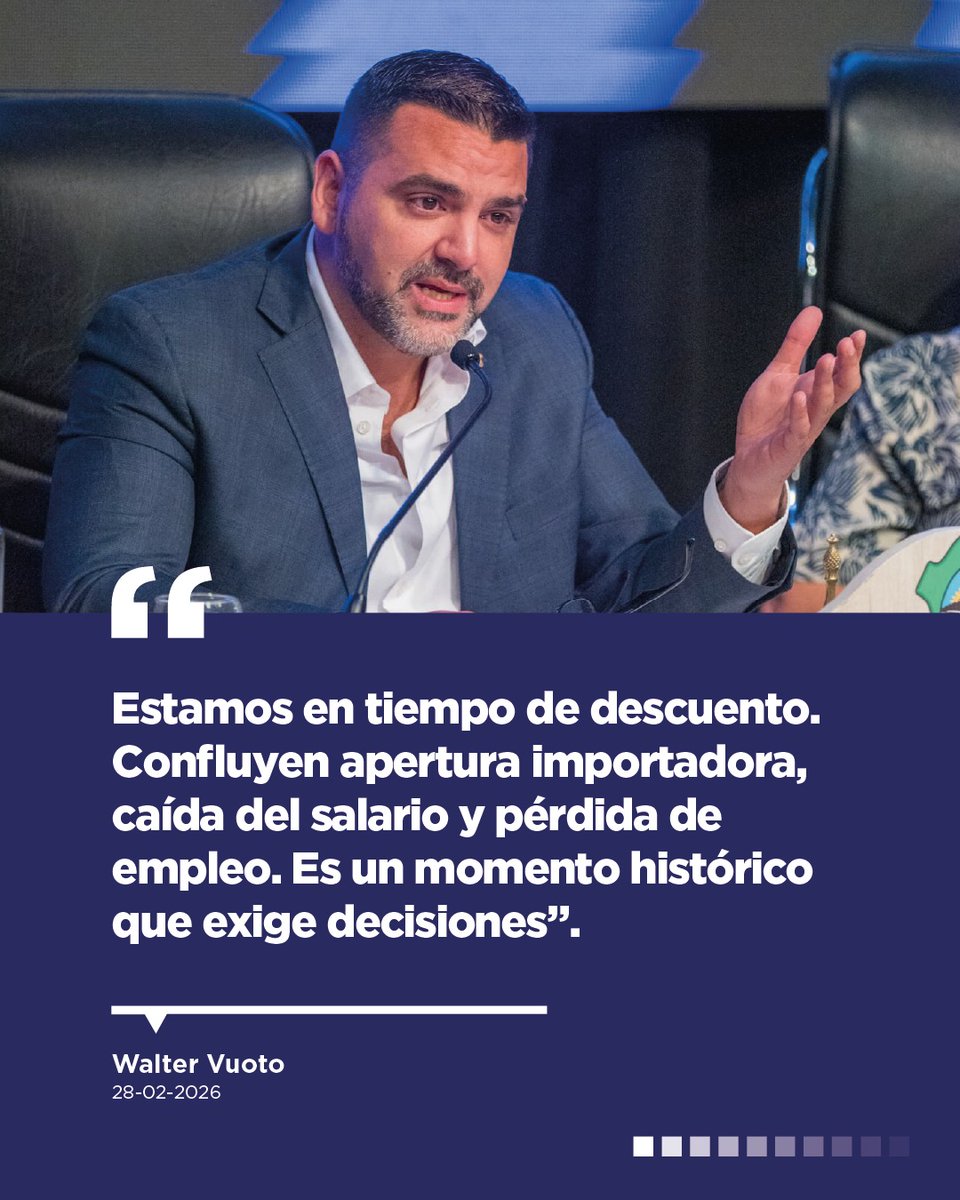 Estamos en TIEMPO DE DESCUENTO ⏳

Tierra del Fuego AIAS atraviesa la crisis económica más profunda de los últimos 25 años. 

No es una dificultad aislada, es un modelo que impacta negativamente en empleo, la industria y el consumo.