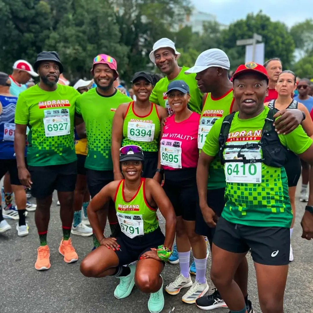 midrandstriders's tweet photo. ๐
๐๐โโ๏ธ๐๐ฅ47th edition of #SunriseMonster #32km Go Green Machine! https://t.co/BLW9HLERAZ