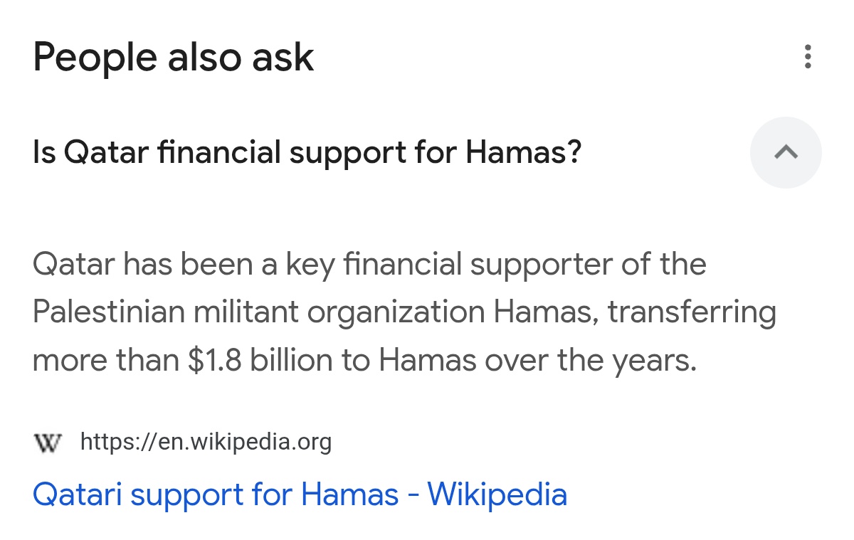 wittycatty's tweet image. Qatar is RESPONSIBLE

Not Iran...