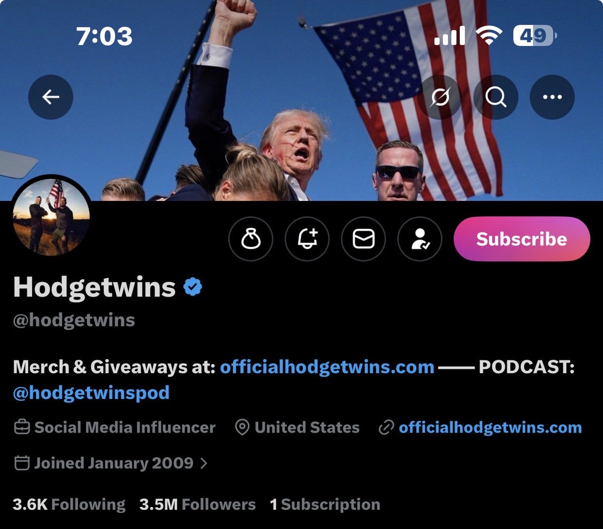 AmdKwt's tweet photo. @hodgetwins Then his image still on your header? https://t.co/Utsq5zhzJr