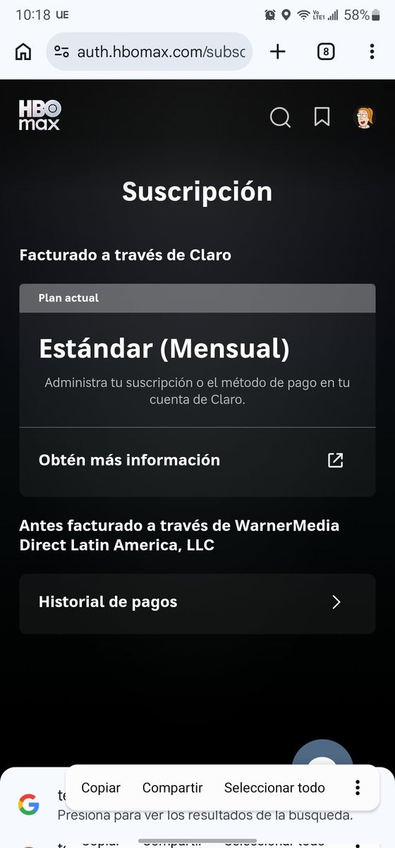 vane_cando's tweet photo. @ClaroEcua que chiste que ustedes que me gestionan la suscripción de @StreamMaxLA me dicen que no pueden hacer nada por el doble cobro... 
O me devuelven el doble valor cobrsdo o me anulan la suscripción que tengo con ustedes. @Arcotel_ec https://t.co/EzUv2yD65U