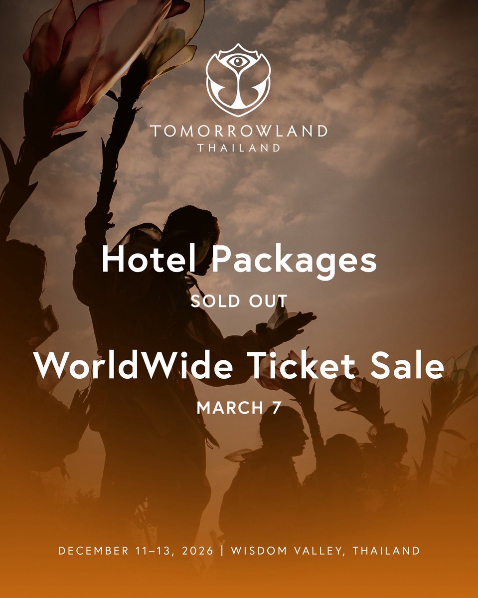 Tomorrowland Thailand tweet media