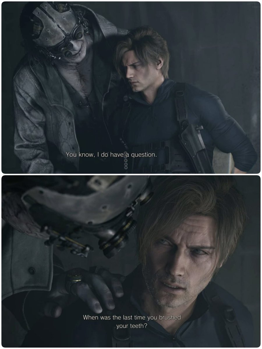 ชอบมากกกก 55555555555 #ResidentEvil9