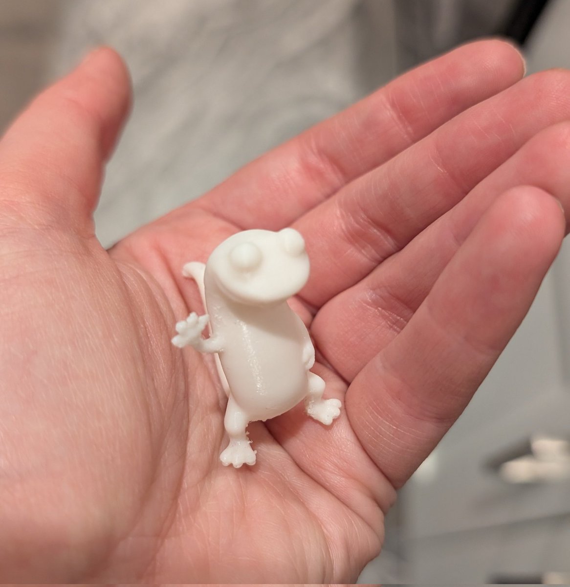 Our first 3D Print baby ❤️