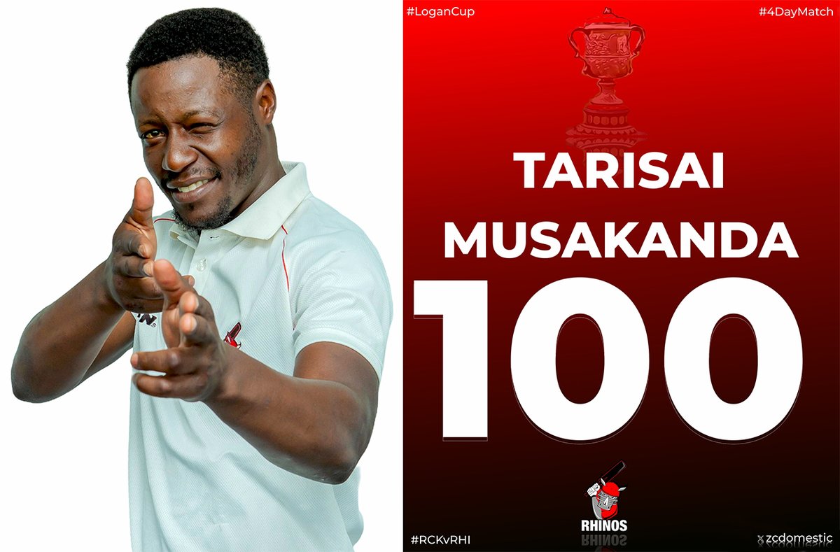 zcdomestic's tweet photo. A third first-class 💯 for Tarisai Musakanda, he has been on the crease for more than six hours. 🙌🏾

Watch LIVE ▶️ https://t.co/gCnkPY3zWj 📝 https://t.co/FiWnMayBe4

#RCKvRHI #4DayMatch https://t.co/o2Vya8TZch