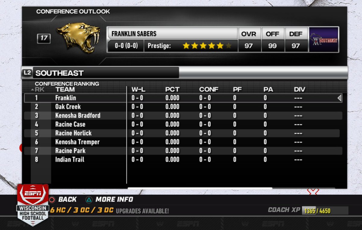 Wisconsin High School Football Mod tweet media