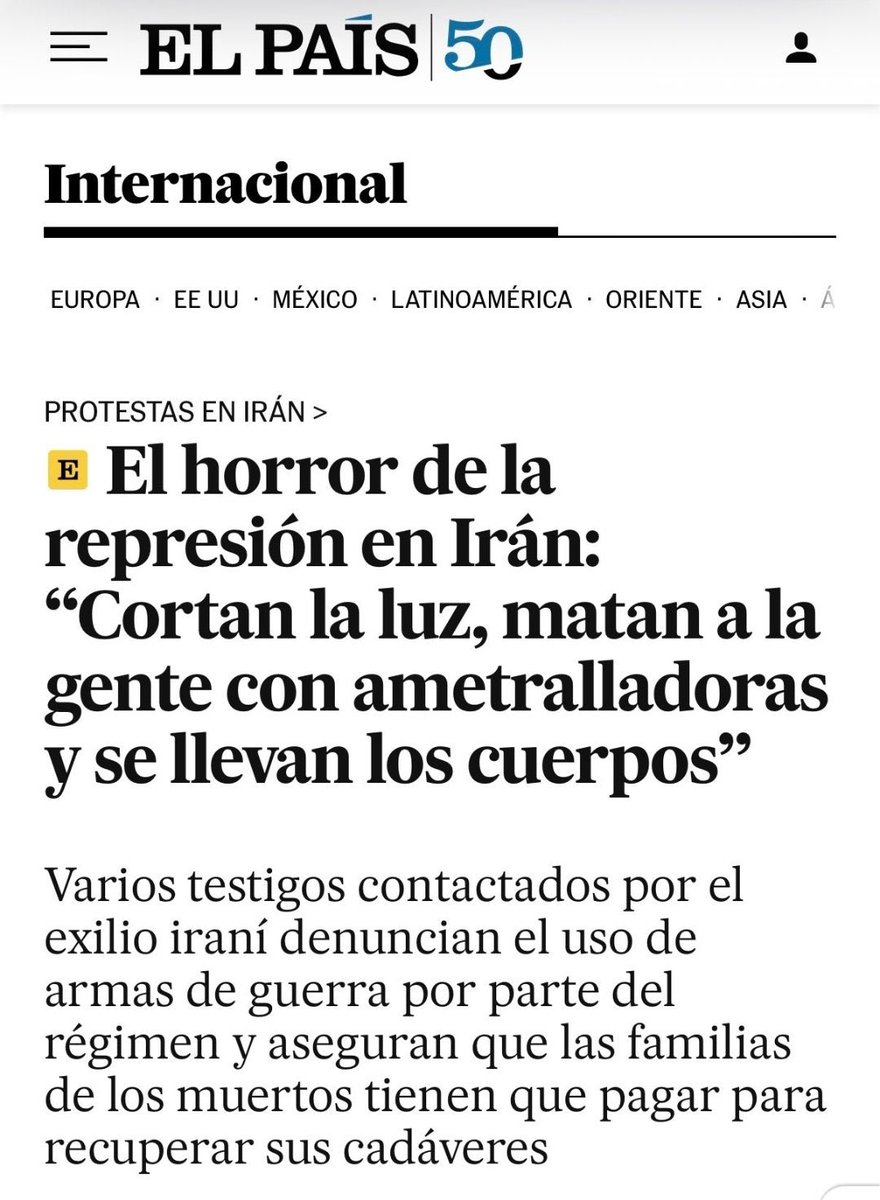 Estás en el lado correcto de la historia si celebras que Estados Unidos e Israel acaben con el régimen de Iraní. Si lloras es porque eres un zurdo de mierda