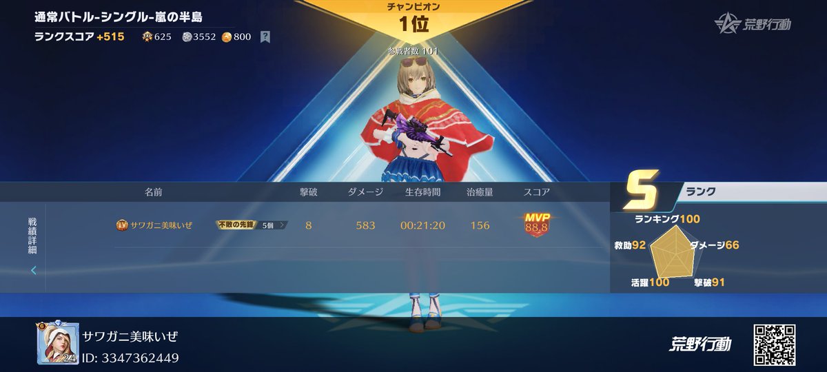 Post by ミッドリバー on X: #荒野行動