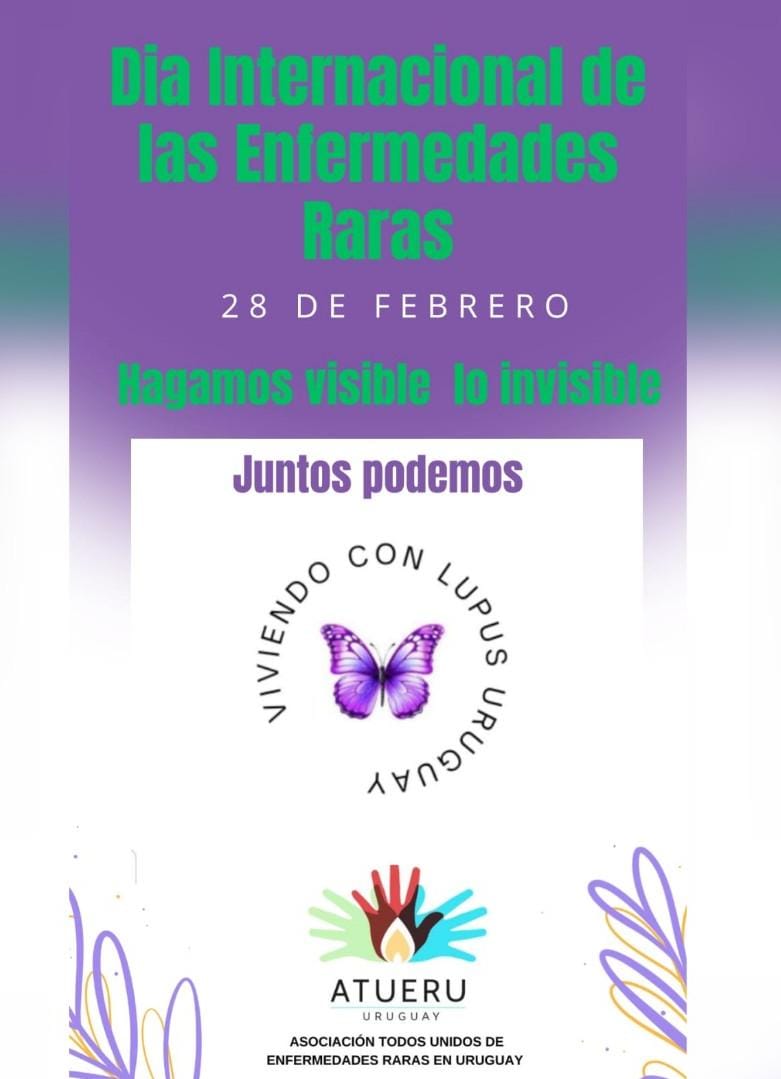 ATUERU's tweet photo. GRACIAS POR SER PARTE DE ATUERU.
28 DE FEBRERO DÍA INTERNACIONAL DE LAS ENFERMEDADES RARAS https://t.co/fX3wlVWbmR