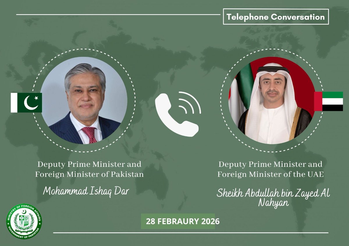 Ministry of Foreign Affairs - Pakistan tweet media