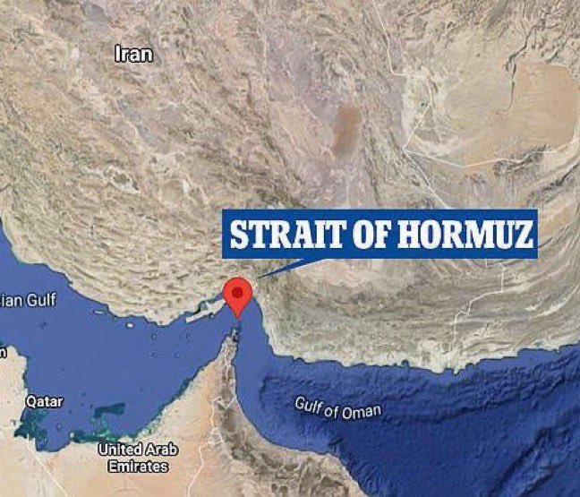 BullTheoryio's tweet photo. BREAKING: 🇮🇷 Iran has officially closed the Strait of Hormuz, instantly Cutting off 20% of the world's oil supply. https://t.co/E96Q3EqwHo