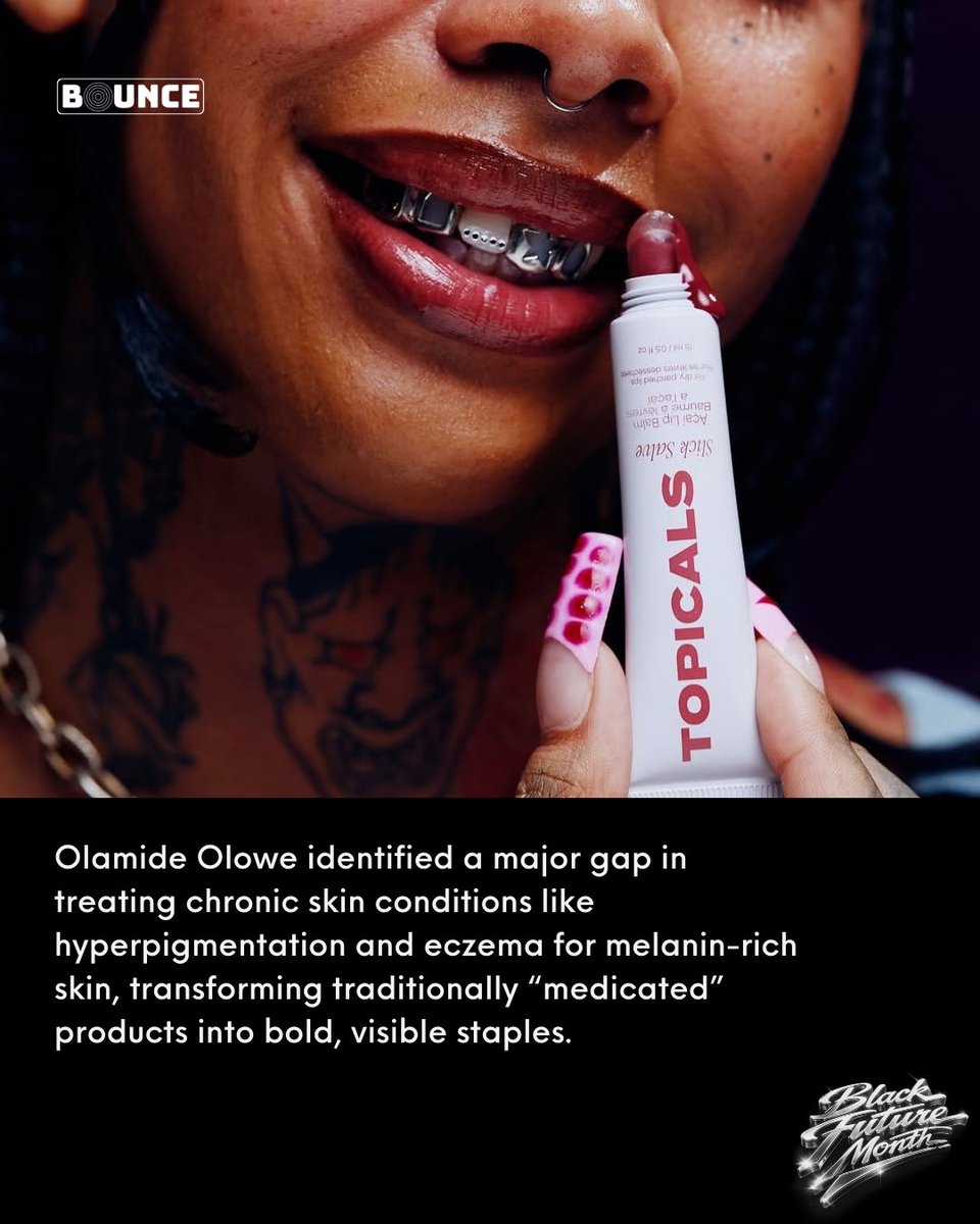 bouncenetworks's tweet photo. Best known for becoming the youngest Black woman to raise over $10 million in venture capital and her inclusion in the Forbes 30 Under 30 list, @OlamideAOlowe
#Bounce #Topicals #OlamideOlowe https://t.co/vuC3NFgN5w