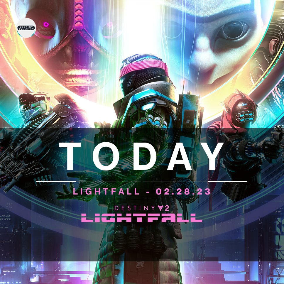 DestinyBulletn's tweet photo. 3 years ago today: Lightfall was released in Destiny 2. https://t.co/ZUBhpzUTpo