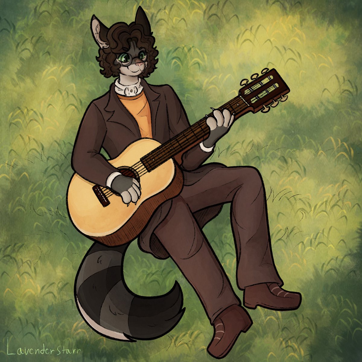 My part of an art trade with <a href="/_StarDaisy_13/">★📽ᴅᴀɪꜱʏꜱᴛᴀʀ1333°📻</a> !!! Jesper is so cute I loved drawing this! <3