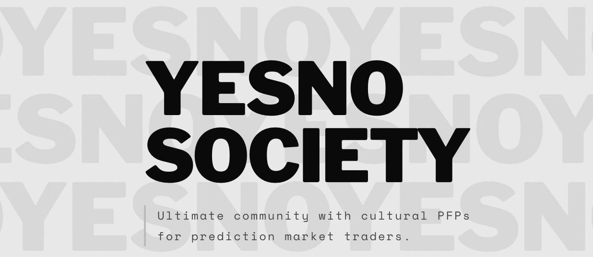 yargickripto's tweet photo. 4 WL SPOT FREE MINT @yesnosociety  çekiliş 🎁

Supply: 2,000
Mint Price: free for WL
Chain: eth mainnet
Date: march

✅ @yesnosociety ve @yargickripto  takip et
✅ RT - FAV 
✅ 1 arkadaşını etiketleyerek cüzdan bırak https://t.co/VdDkxH9kvV