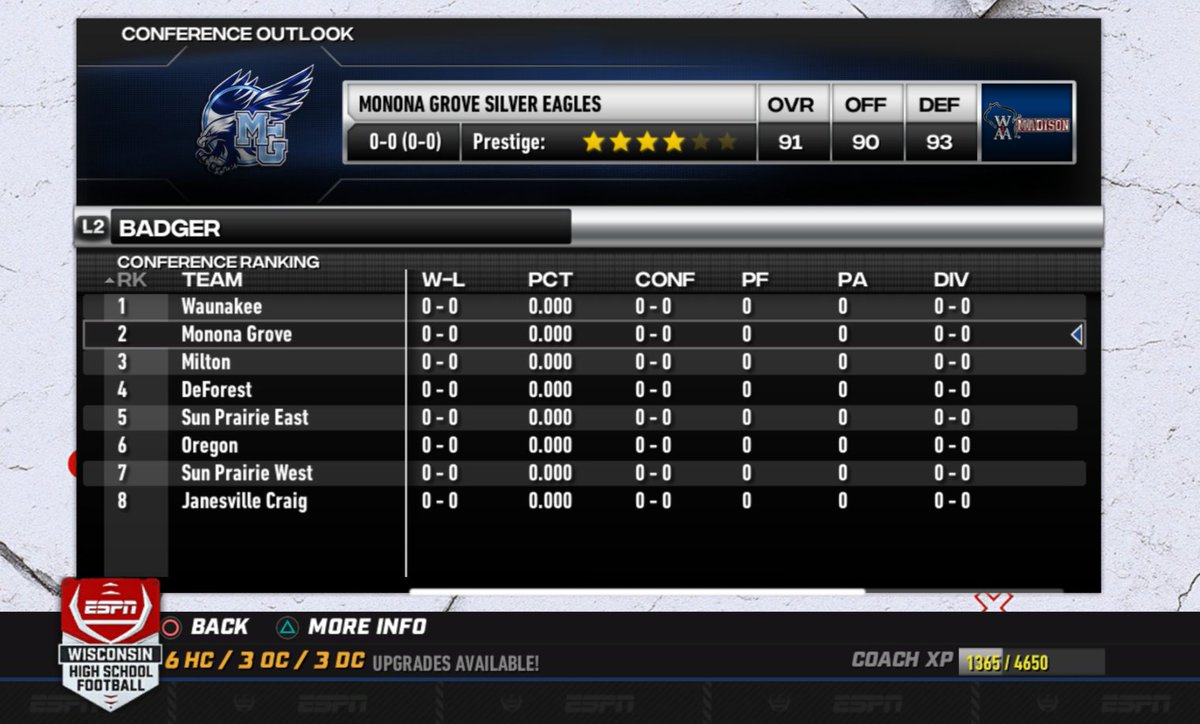 Wisconsin High School Football Mod tweet media