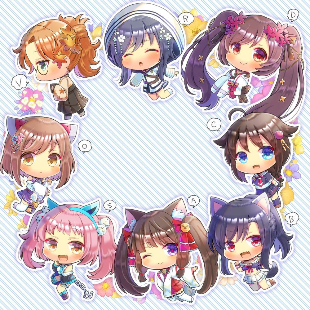 トウコ(ポケモン) 「#ミニの日 と聞いたのでちびキャラ! 等身イラスト描くのも好きなんですが、ちびキ」|ヒヨヨ@skeb募集中のイラスト
