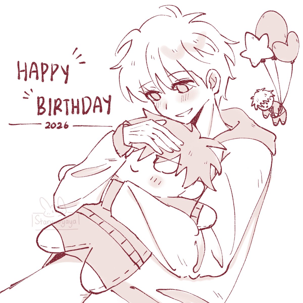 Happy birthday!! 🐹🎉🎂
#一色都々丸誕生祭2026