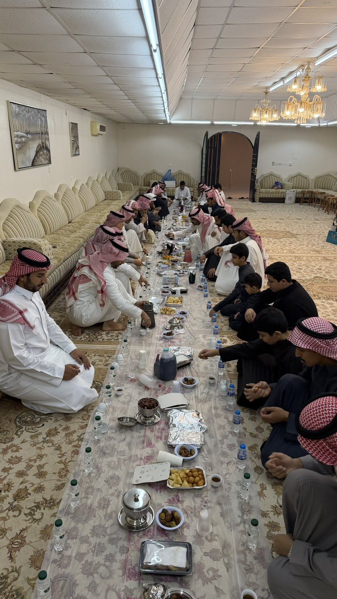 الإفطار السنوي الرمضاني للأسرة في #روضة_سدير 
تقبل الله منا ومنكم الصيام و القيام