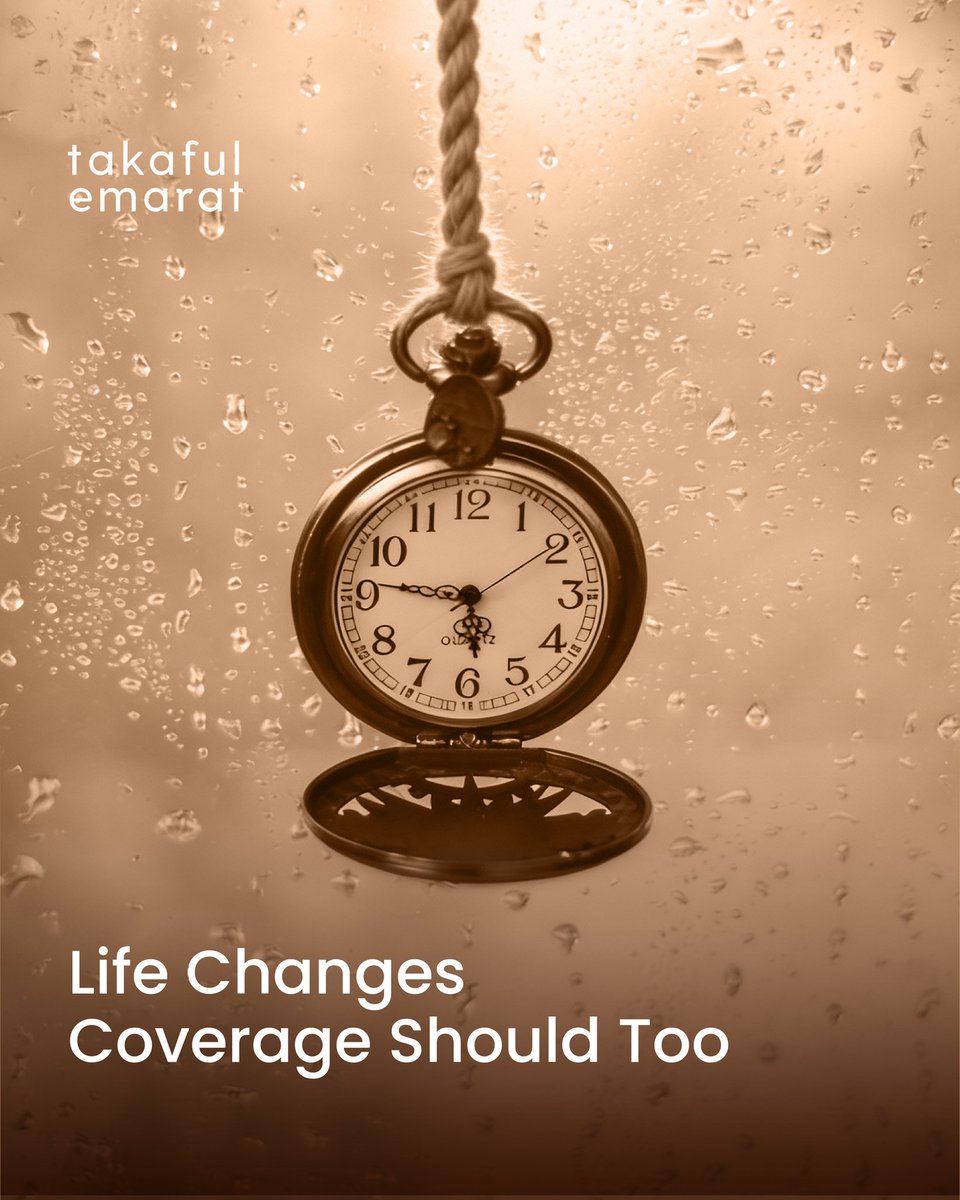 Coverage should reflect your current responsibilities.
As life changes, reviewing protection helps ensure it remains aligned with your needs and priorities.

#takafulemarat #takafulemaratconnect