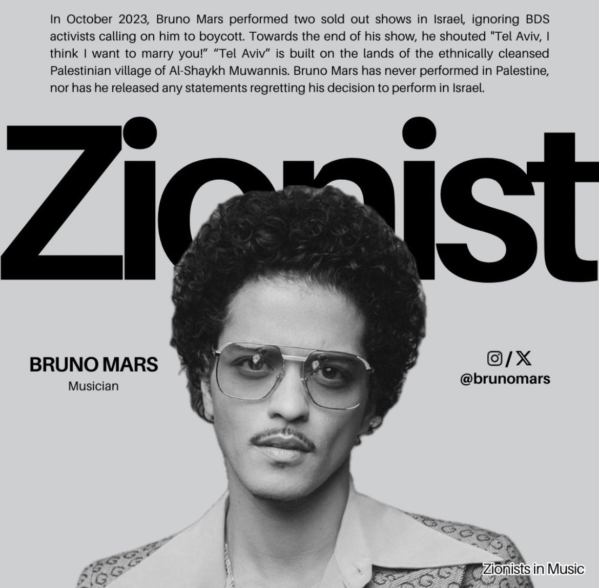 27) Bruno Mars