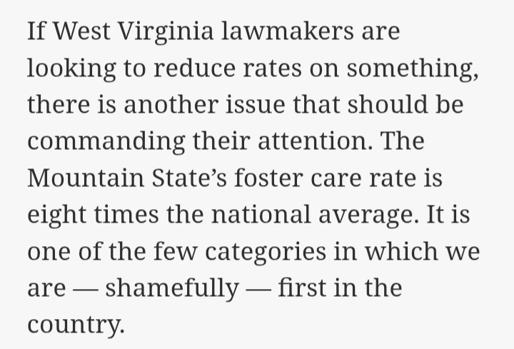 Shannonagain2's tweet photo. West Virginia is the top revenue generating state for incentivi$ed child removals. 
What are they doing with all those *hard earned dollars* to improve the lives of families? 
https://t.co/4JJItyKFgc https://t.co/OFTsQagtic