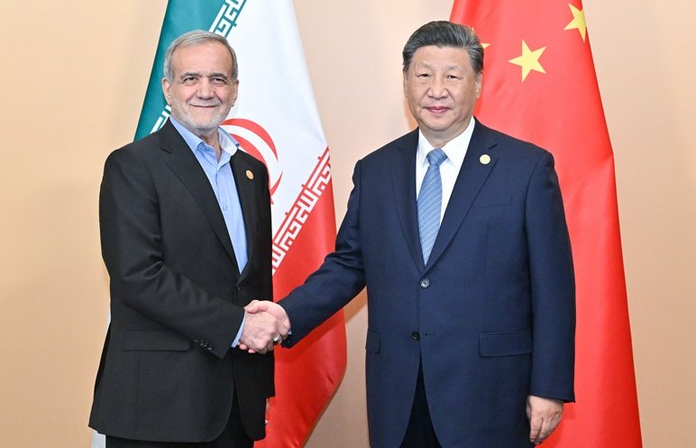 NavCom24's tweet photo. #BREAKING: China announces support for Iran, says Tehran's sovereignty must be protected at all cost. https://t.co/gtQ3A3LBSF
