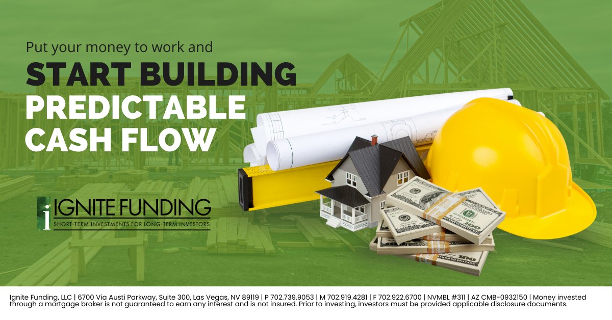 IgniteFunding's tweet photo. Tired of unpredictable markets and inconsistent returns? It may be time to put your money to work in a smarter way 💸🏡

With trust deed investing, you can build predictable cash flow backed by real estate — without becoming a landlord, managing tenants, or dealing with constant headaches 📈✨

If you’re looking for:
✔️ Steady income potential
✔️ Real estate–secured investments
✔️ A more reliable strategy for your portfolio

Ignite Funding helps investors create dependable passive income so your money isn’t just sitting — it’s working 🙌

Learn more and start building predictable cash flow today!