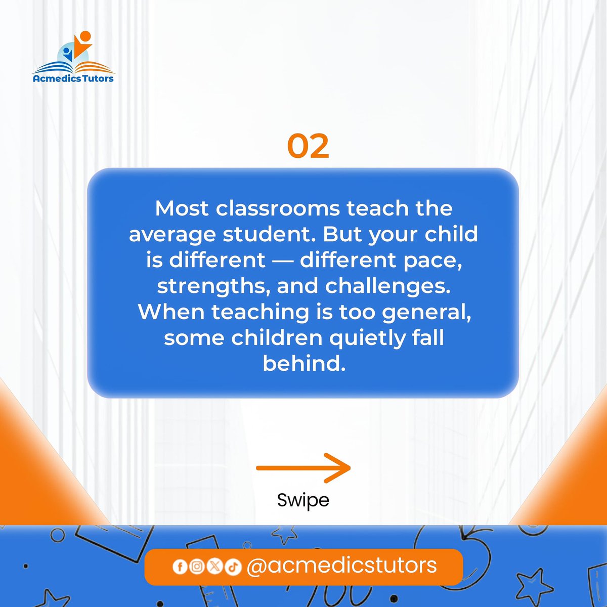 AcmedicsHomes's tweet photo. Your child doesn’t learn like every other child.
So why should they be taught like they do?
If you’re ready to stop guessing and start seeing real progress,
📩 Send us a DM
📞 Book a consultation today
#acmedics #specializedlearning #structurededucation #parentingwithpurpose https://t.co/trXJhvKLzn