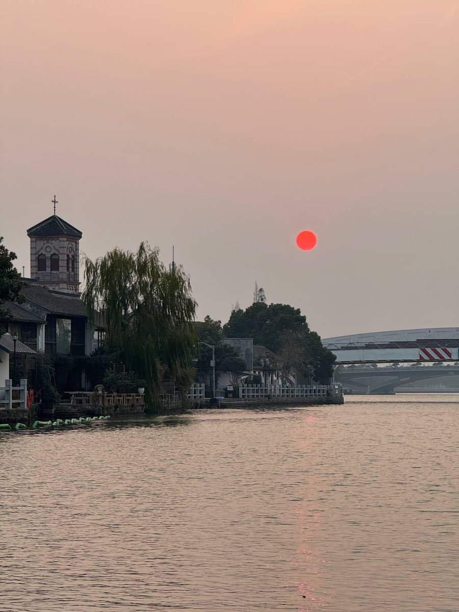 borik220486's tweet image. Sunset 🌅 no filters, just pure colors and calm. Could you watch this view forever?
#sunsetvibes #skycolors #peacefulmoment #naturebeauty #eveningmood