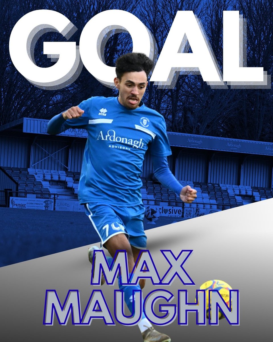 BuryTownFC's tweet photo. GOALLL! Max Maughn with piece of brilliance to double our lead! 

#StratfordTown 0-2 #BuryTownFC https://t.co/VtRoOd24GJ