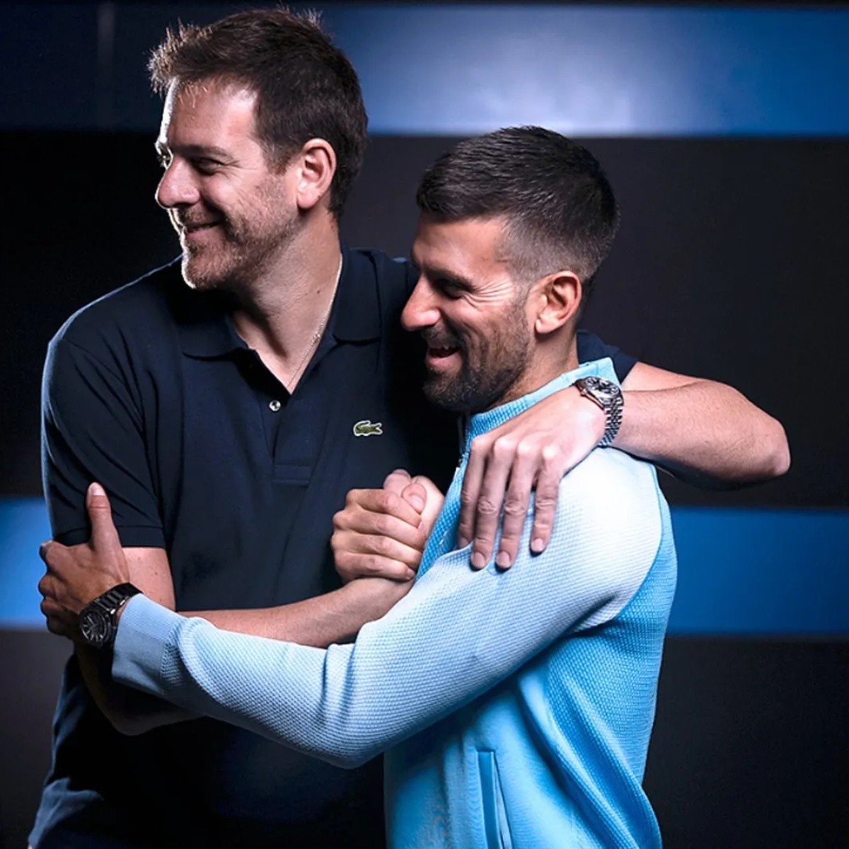 ❤️🥹 Del Potro habló sobre su amistad con Novak Djokovic:

🗣 "Nos conocemos desde que tenemos 15 o 16 años y compartimos toda la carrera juntos. Después tuvimos partidos épicos, muy emocionantes para los dos lados, entonces creo que eso también forjó una relación un poquito