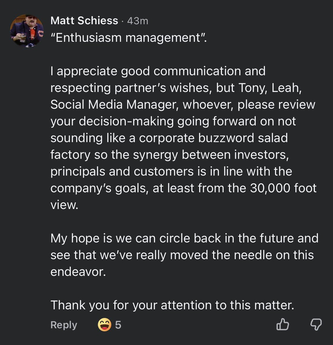 Matt Schiess tweet media