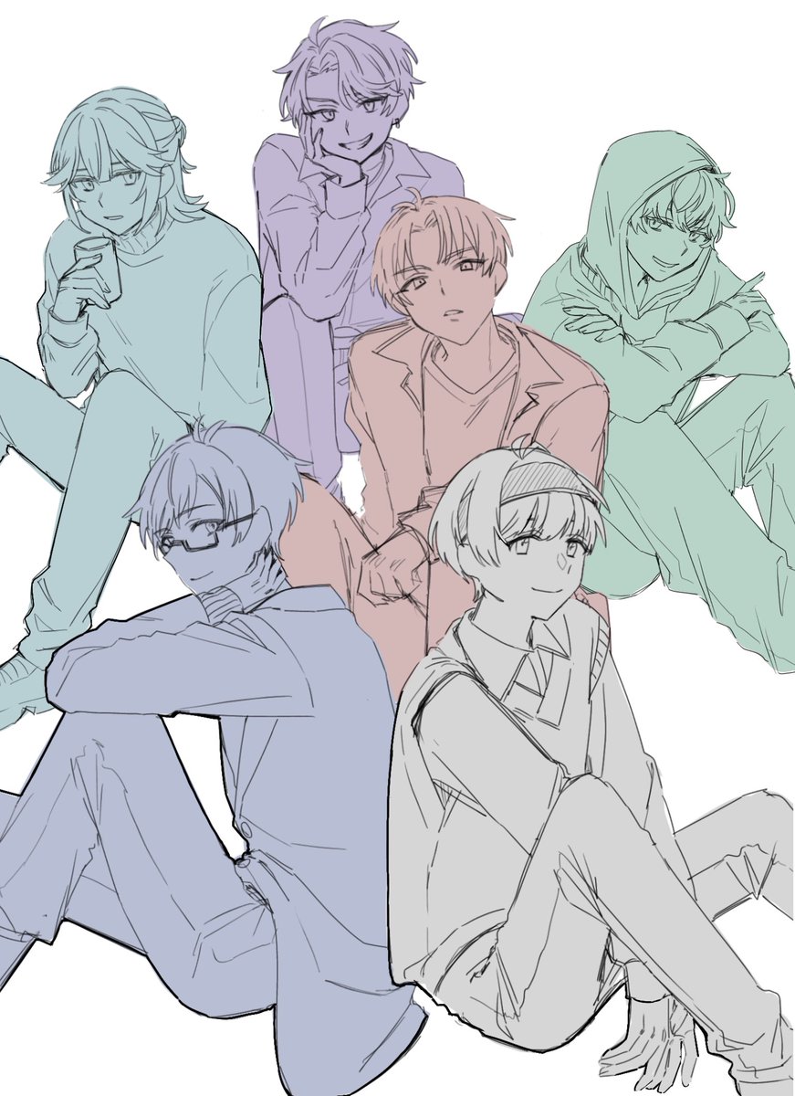 やっぱり6人は配置難しすぎませんか？？