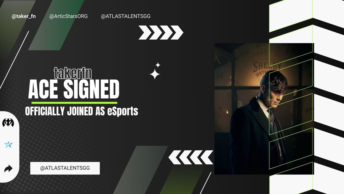 Destined For Greatness. Built For Victory.

Officially Our Elite Talent <a href="/taker_fn/">TAKER</a> Joined <a href="/ArticStarsORG/">AS Esports</a> !!😍

One move. One vision. One future.

💼 | <a href="/x87mgmt/">X87</a>
#AtlasTalentsEvolution #Esports