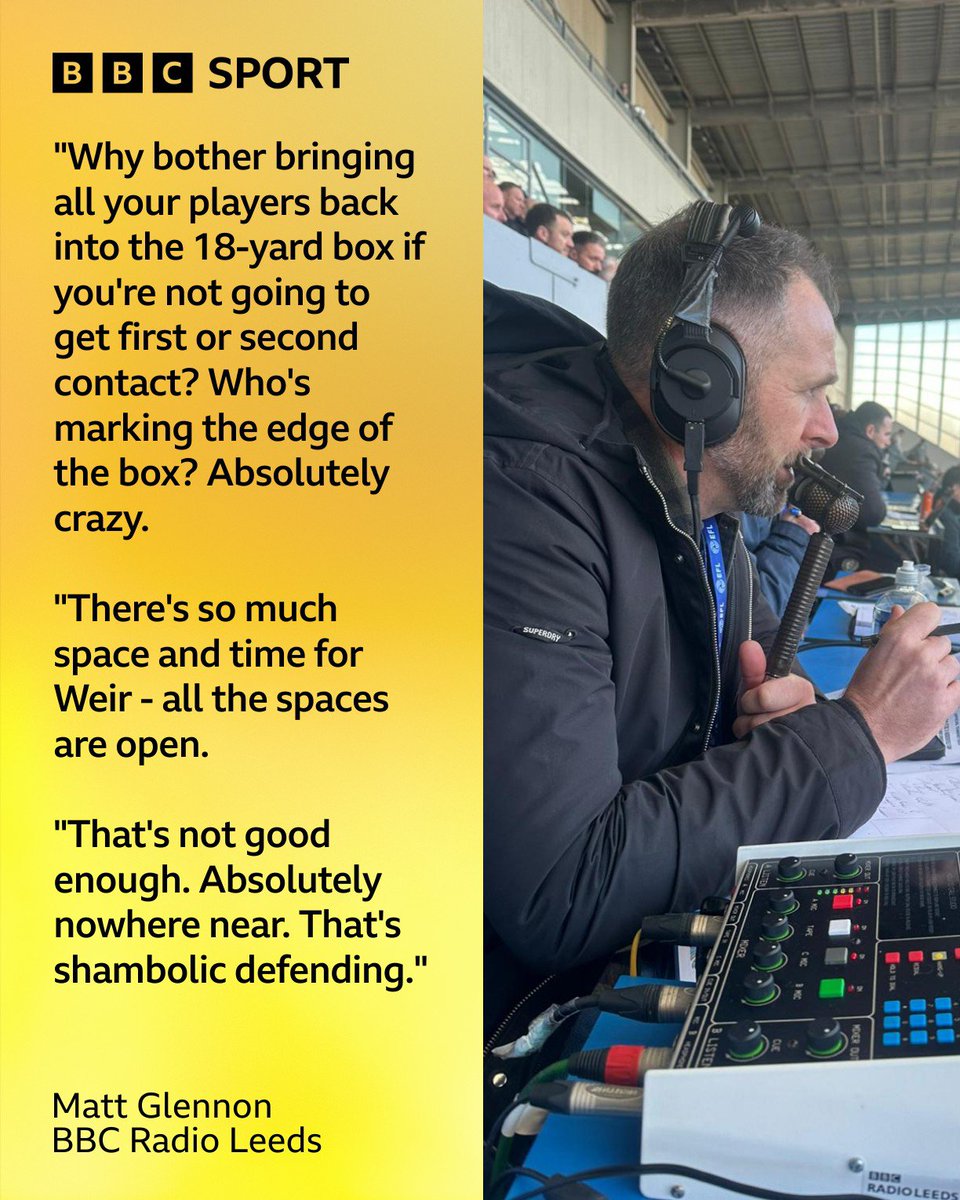 BBC Sport West Yorkshire tweet media