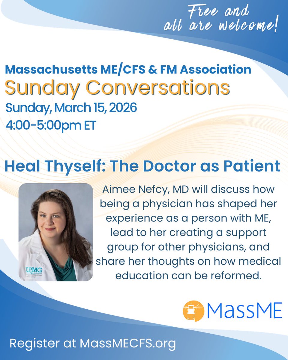 Massachusetts ME/CFS & FM Association tweet media