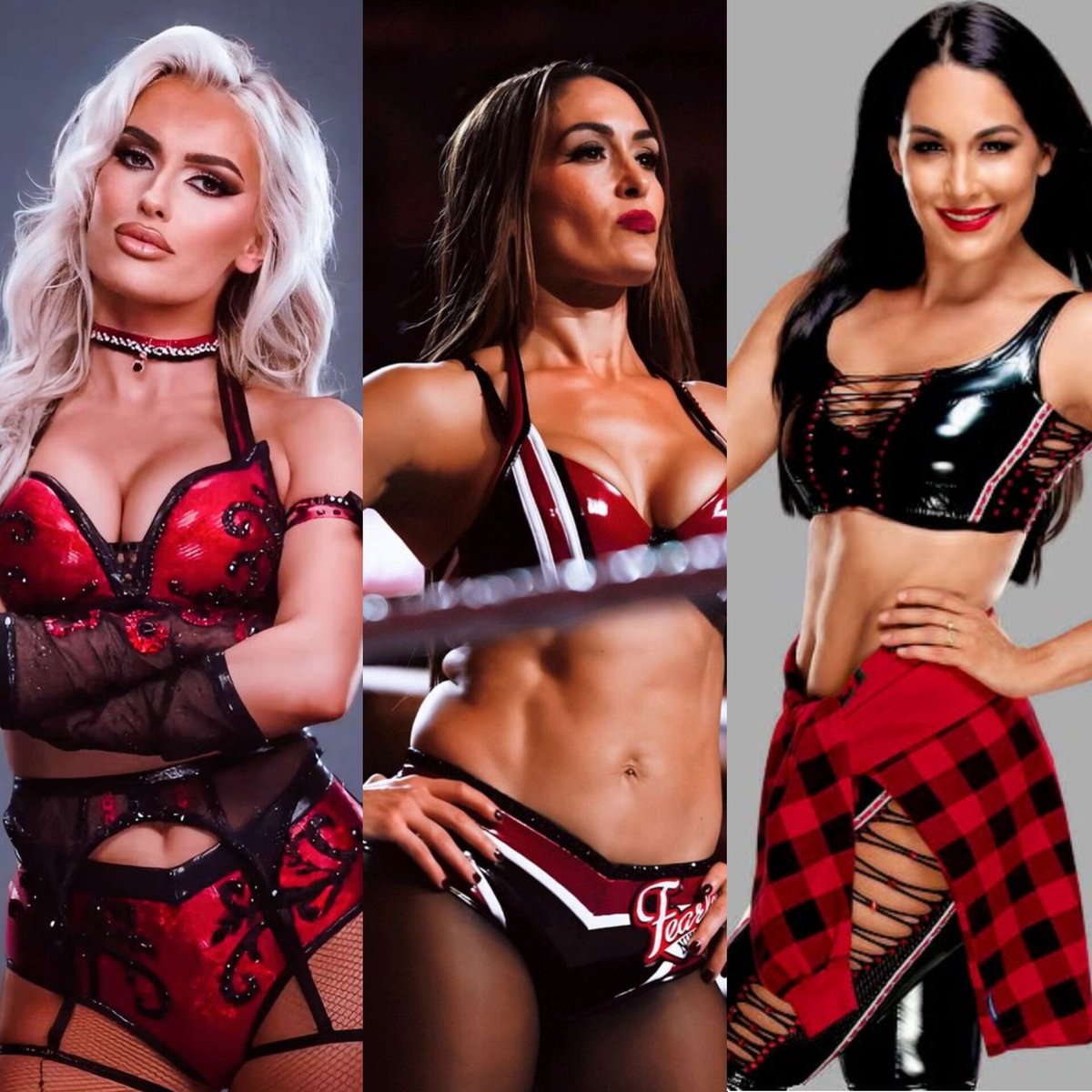 madforamour's tweet photo. Everyone was expecting a feud, but it's actually a new formation of Team Bella https://t.co/Bk1NjVvCfE