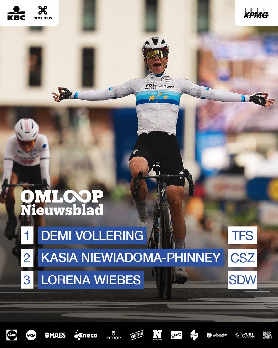 Omloop Nieuwsblad tweet media