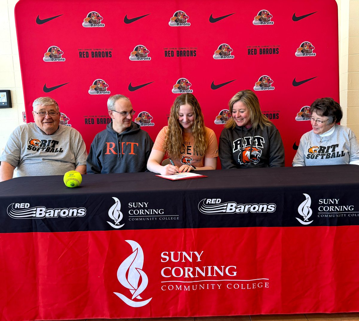 CorningRedBaronsSoftball tweet media