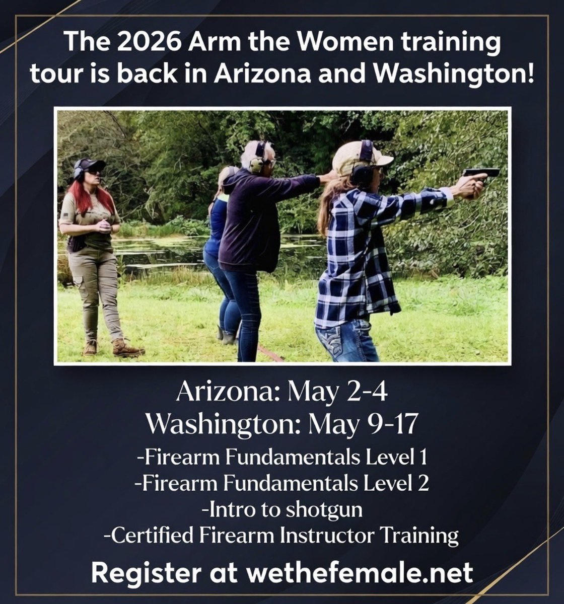 thereal_SnS's tweet photo. Hey y’all!

Spring classes for Washington and Arizona are live!

As always, financial aid is available for Level 1 Fundamentals for those in need.

I am now also offering payment plans for all classes.

For more info of payment plans, email me directly at wethefemaleofficial@gmail.com

Register at https://t.co/w4lvJHk2E3