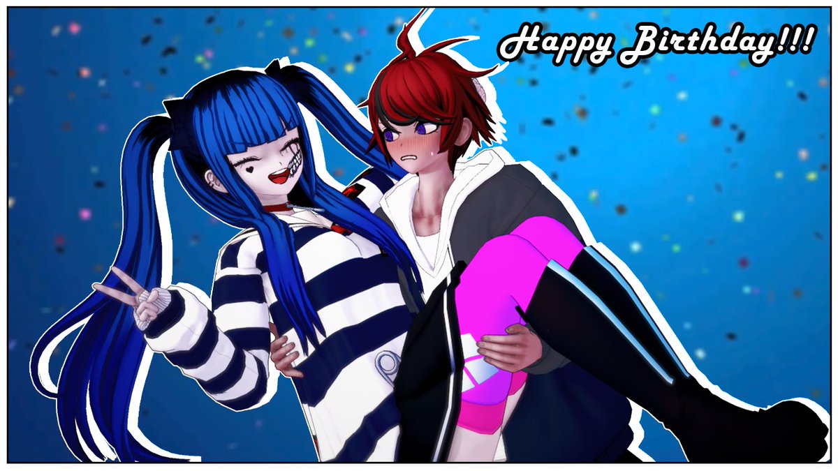 A little late but, happy birthday! 

Didn't had much time for something better sorry.